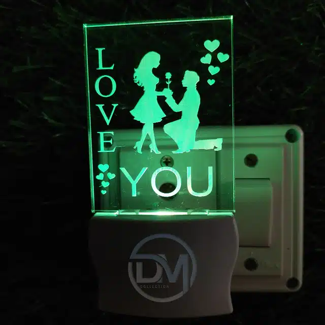 3D Illusion with 7 Color Changing LED Night Light (Multicolour)