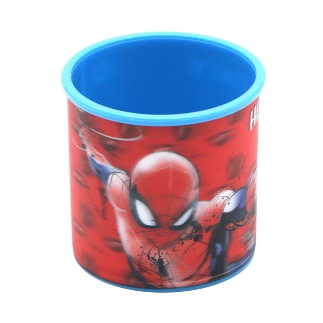 GLUMAN 3D Spiderman Jazz Multipurpose Stand- Cutlery/Stationery (400 ml,Pack of 1)