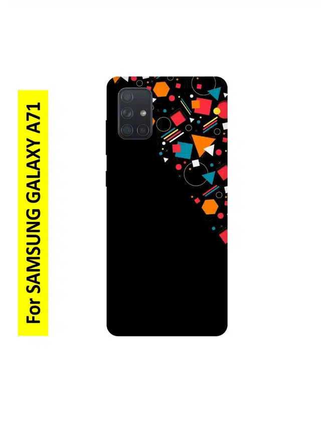 Mobile Back Cover for Samsung Galaxy A71 (Multicolor)