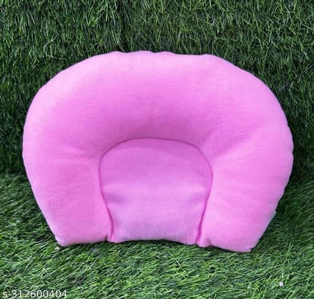 Cotton Pillows for Baby (Free Size, Pink)