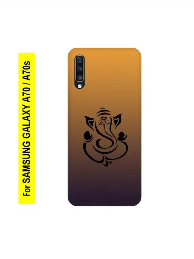 Printed Matte Finish Hard Back Cover for Samsung Galaxy A70 & A70s