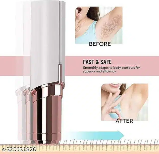 Female Face Hair Remover Trimmer (White & Copper)