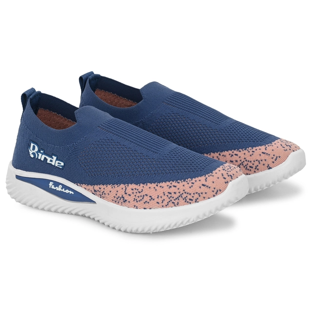 Casual Shoes for Women (Blue & Pink, 4)