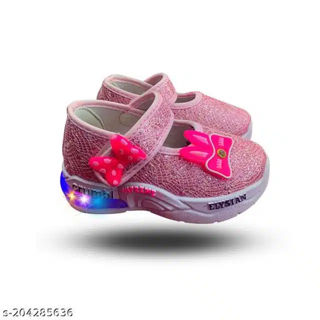 Casual Shoes for Girls (Pink, 3-3.5 Years)