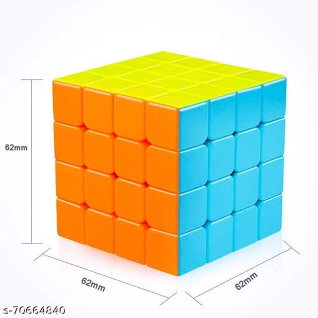 Plastic Rubik Cube (Multicolor)