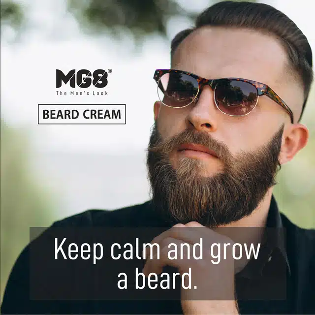 MG8 Beard and Mustache Softener Cream (80 g)