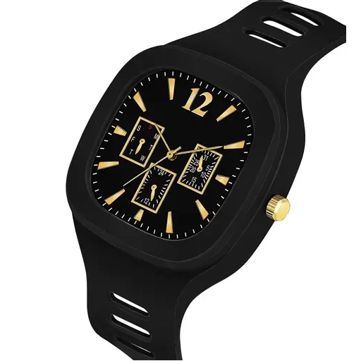 Analog Watch for Men & Women (Black)