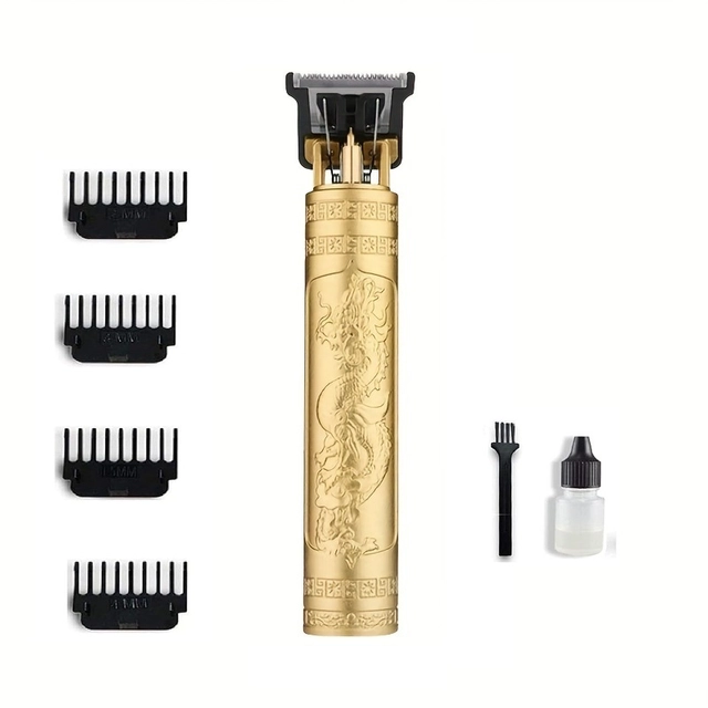 Plastic Trimmer for Men (Gold)