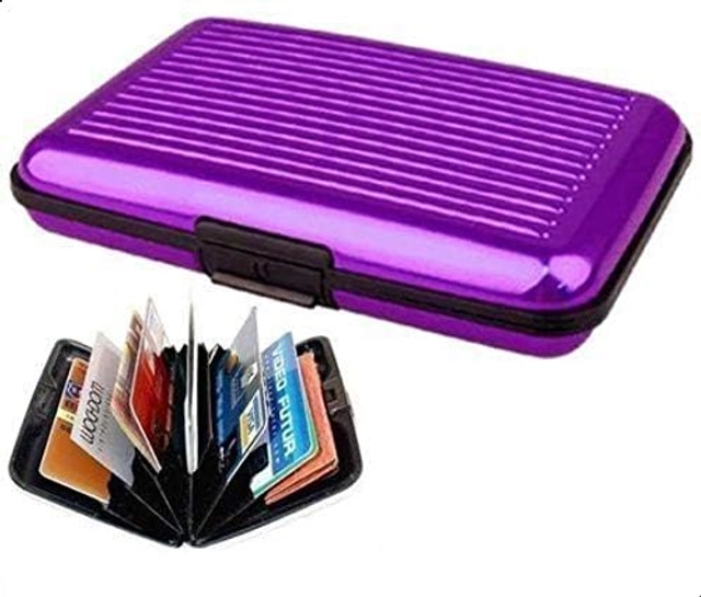 Plastic Card Holder (Multicolor)