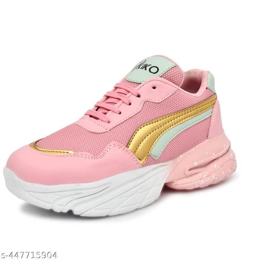 Casual Shoes for Women (Pink, 4)