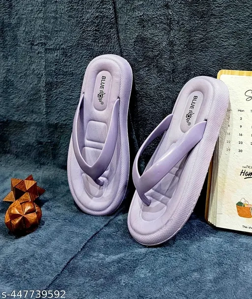 Slippers for Women (Purple, 5)