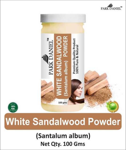 Park Daniel Premium White Sandalwood Powder & Neem Powder (Pack Of 2, 100 g) (SE-501)