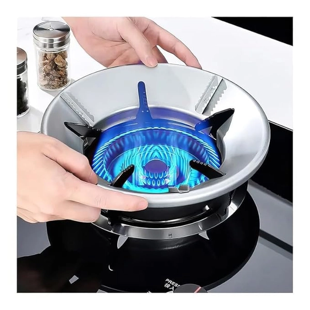 MAGIC PLUS Gas Stove Fire & Windproof Energy Saving Stand (Pack of 1)