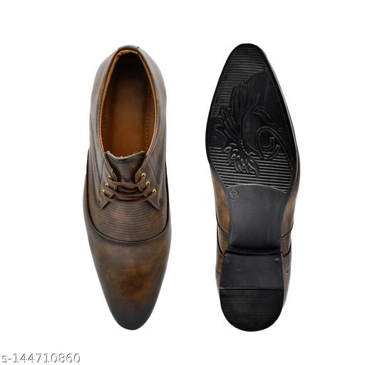 Formal Shoes for Men (Brown, 6)