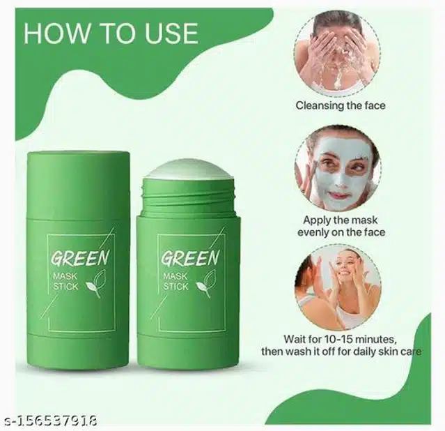 Green Tea Face Mask Stick (50 g, Pack of 2)