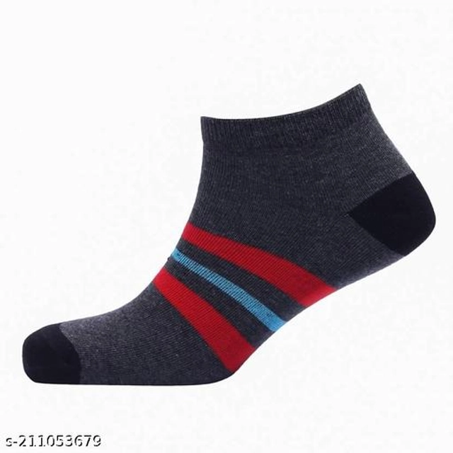 Cotton Socks for Men (Multicolor, Set Of 6)