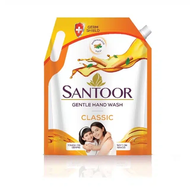 Santoor Handwash Classic 1.5 L