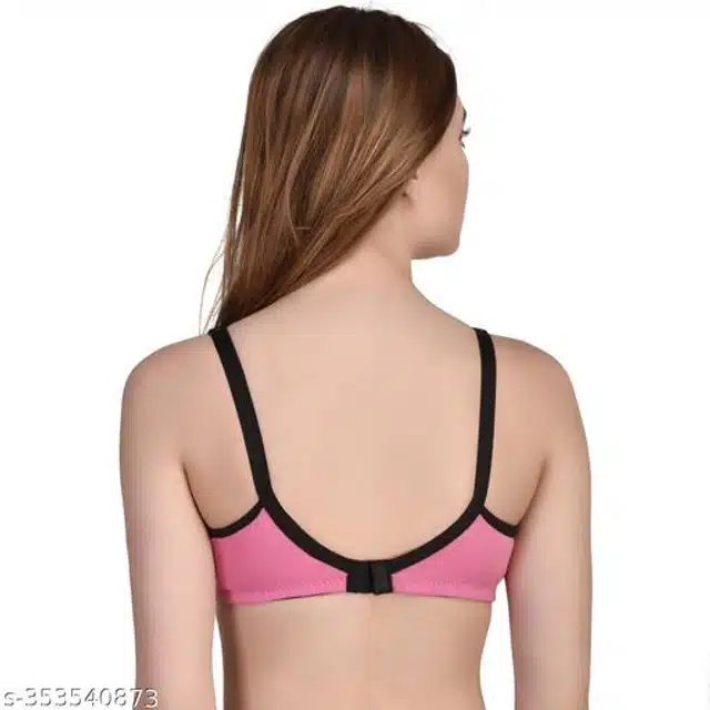 Polycotton Feeding Bra for Women (Assorted, 32C) (Pack of 2)