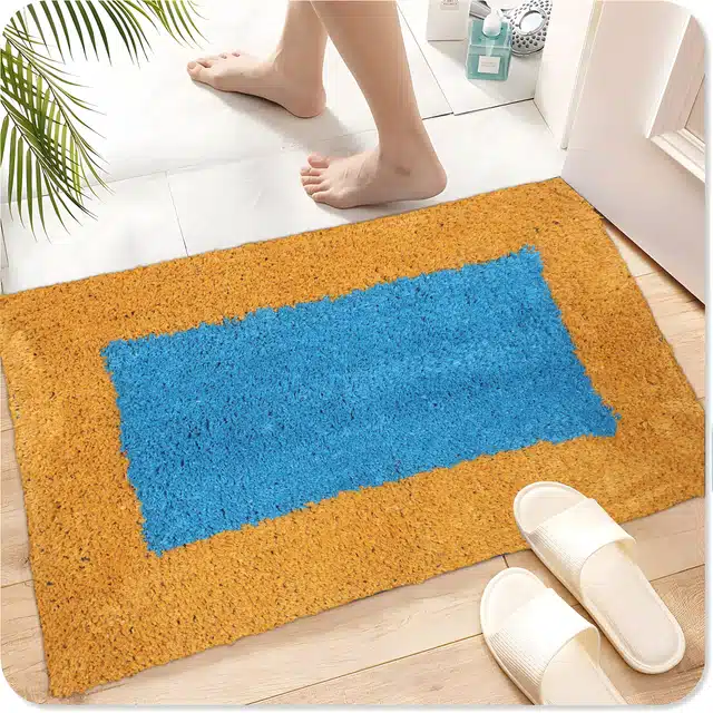 Soft Cotton Anti Skid Door Mats (Multicolor, 35x55 cm)