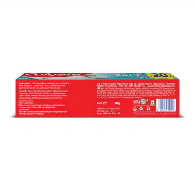 Colgate Active Salt Toothpaste 36 g