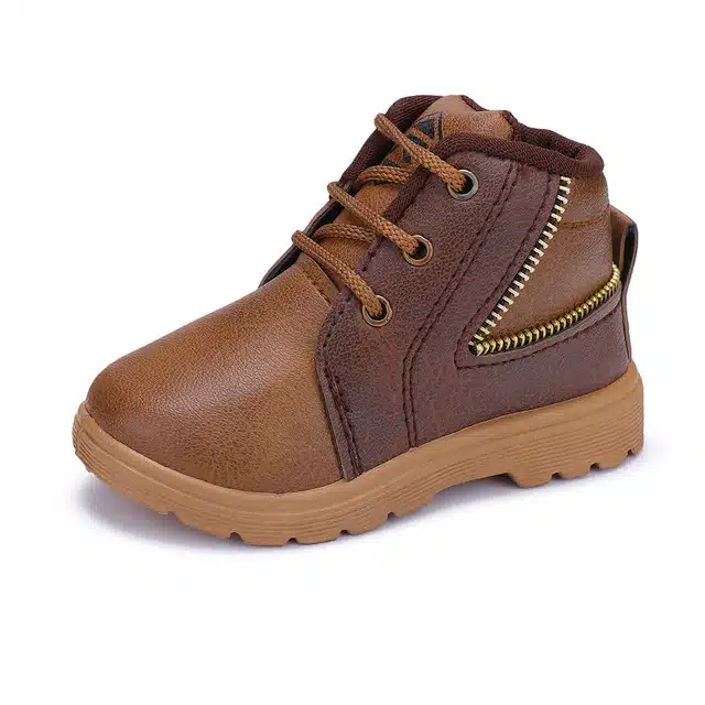 Boots for Girls (Brown, 10C)