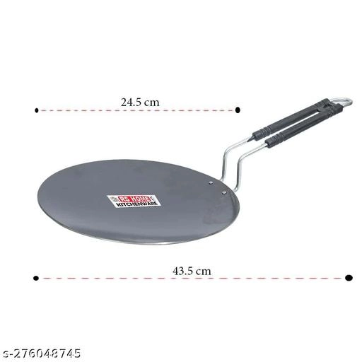 Cast Iron Tawa (Black)