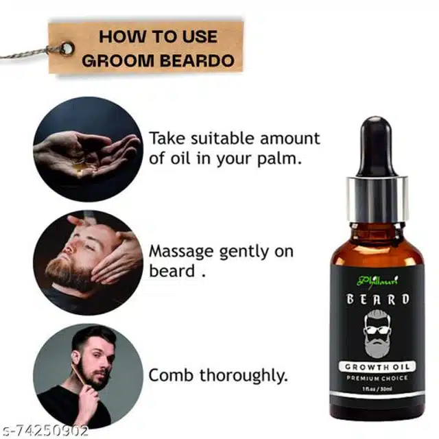 Phillauri Beard Growth Oil (30 ml)