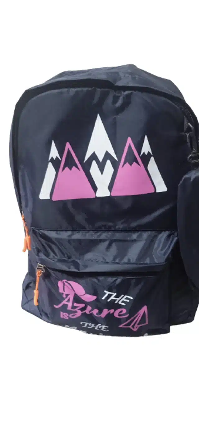 College Backpack for Girls (Black)