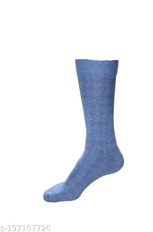 Cotton Socks for Men (Multicolor, Free Size) (Pack of 5)