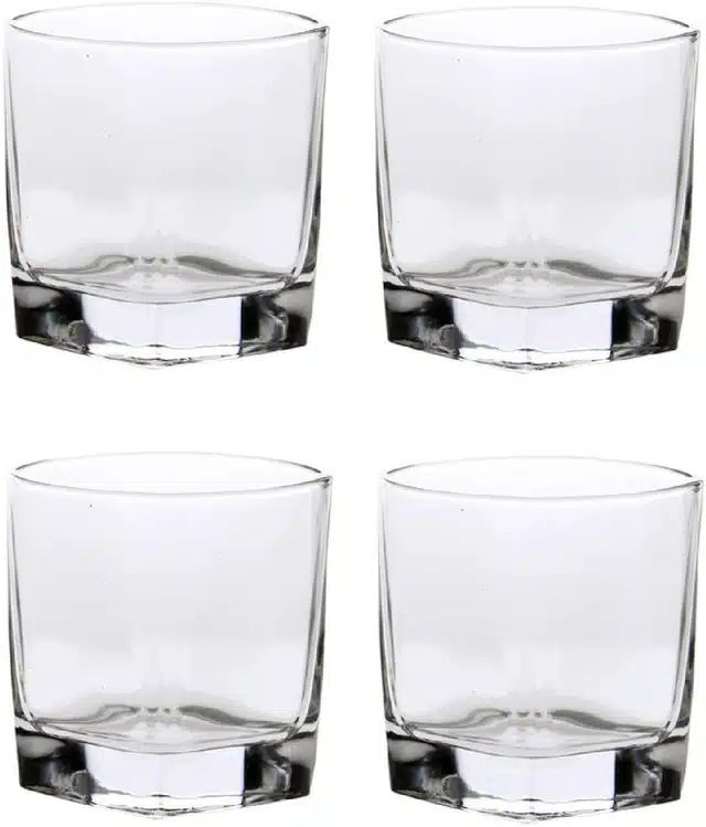 Fancy Water & Wine Glass (180 ml, Pack of 4)
