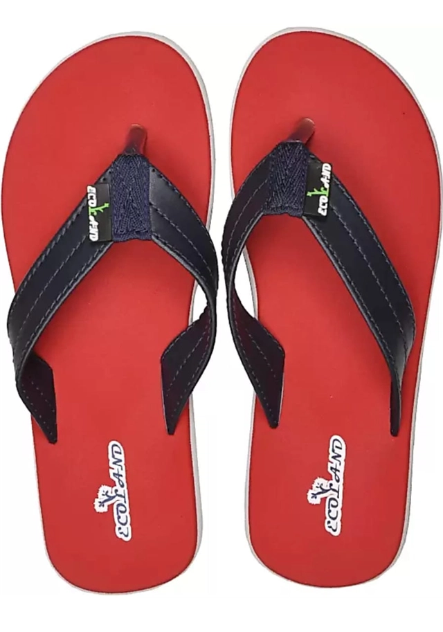 Slippers for Men (Red, 6)