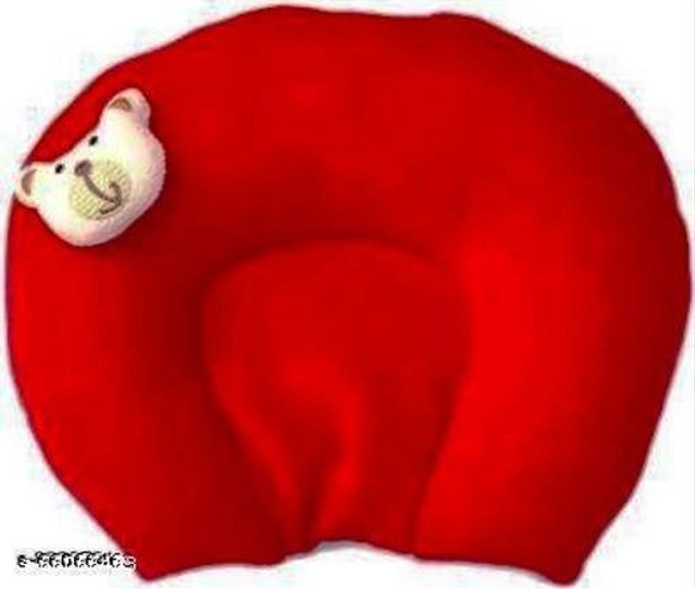 Cotton Pillows for baby(Free Size, Red)