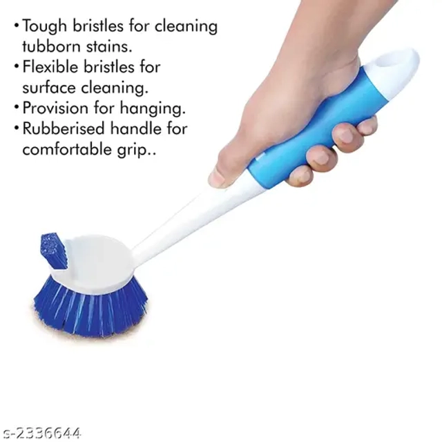 SHAGUN Tile Cleaning Sink Brush (28 cm, Pack of 1)