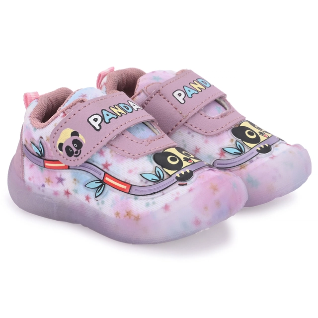 Lightning Sneakers for Kids (Baby Pink, 15)