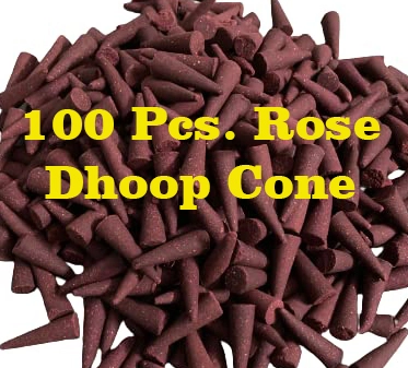 Rose 100 Pcs Incense Cones