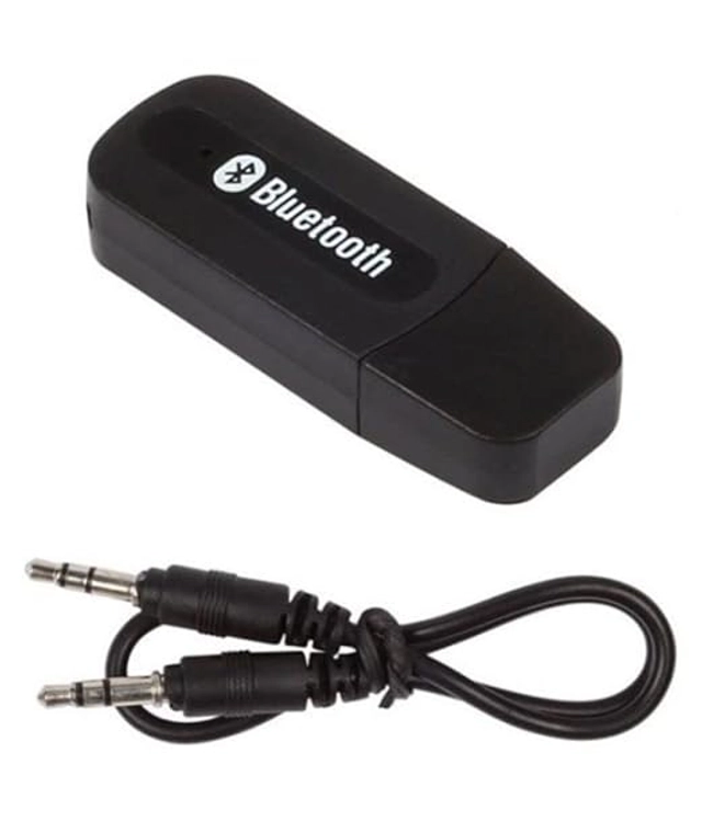 Car Bluetooth Stereo Audio Receiver (Black)