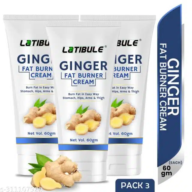 Latibule Ginger Fat Burner Cream (60 g, Pack of 3)