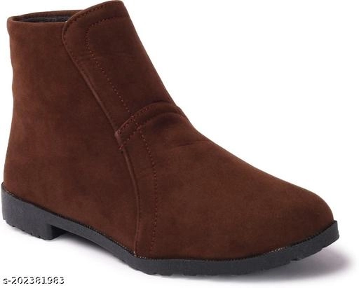 Boots for Women (Brown, 3)