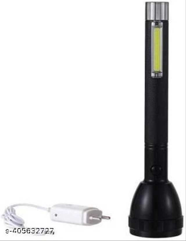 Rechargeable Led Torch (Black)