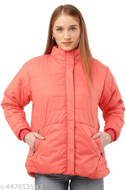 Jacket for Women (Peach, L)