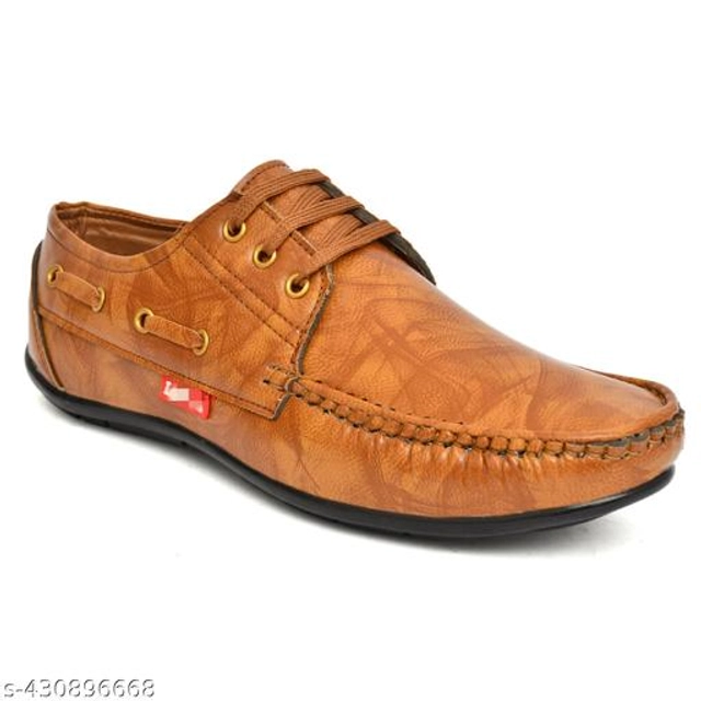 Formal Shoes for Men (Tan, 6)