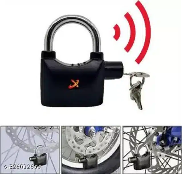 Electric Portable Alarm Lock (Black)