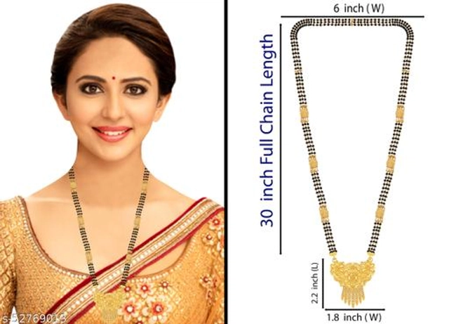 Alloy Mangalsutra for Women (Multicolor)