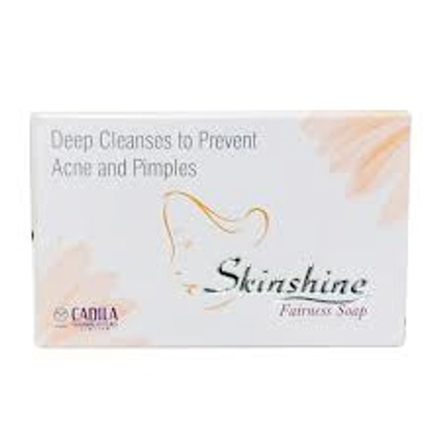 SkinShine Anti Acne, Black Heads and Oily Skin Fairness Soap (75 g)