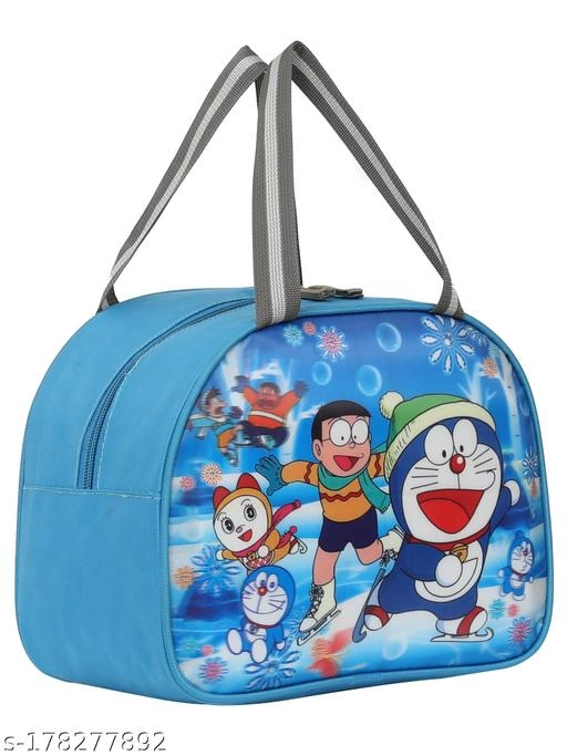 Polyester Lunch Box Bag for Kids (Multicolor)