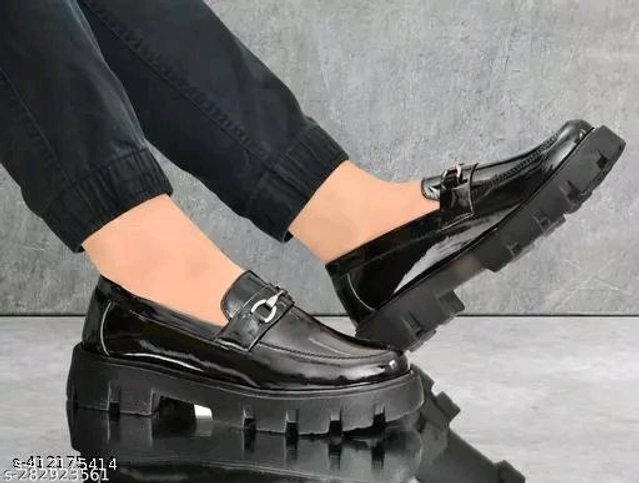 Loafers for Men (Black, 6)