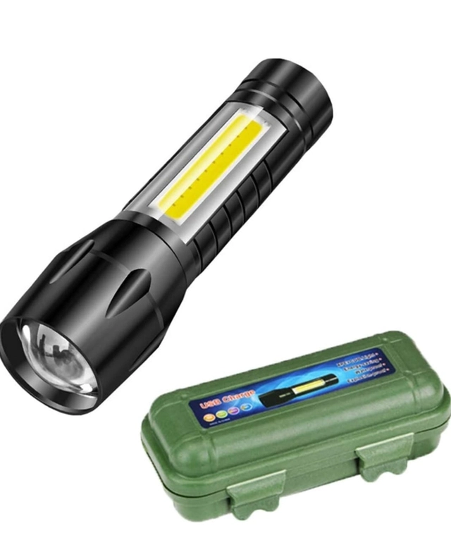 LED Torch Light (Black)