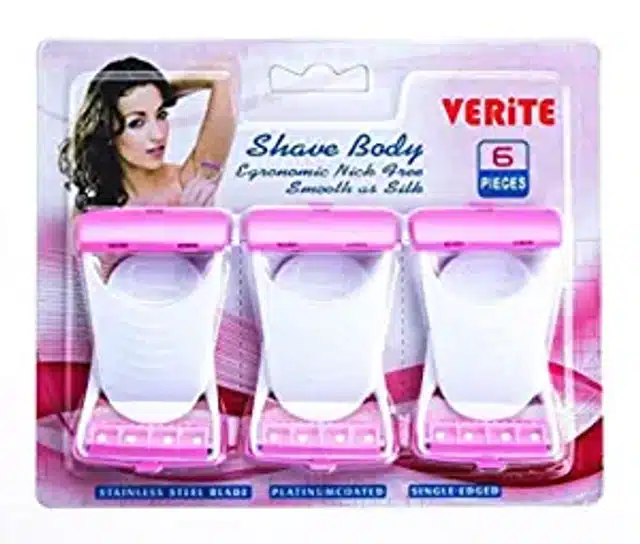 Premium Quality Body Razor for Women (Pack of 3, Multicolor)