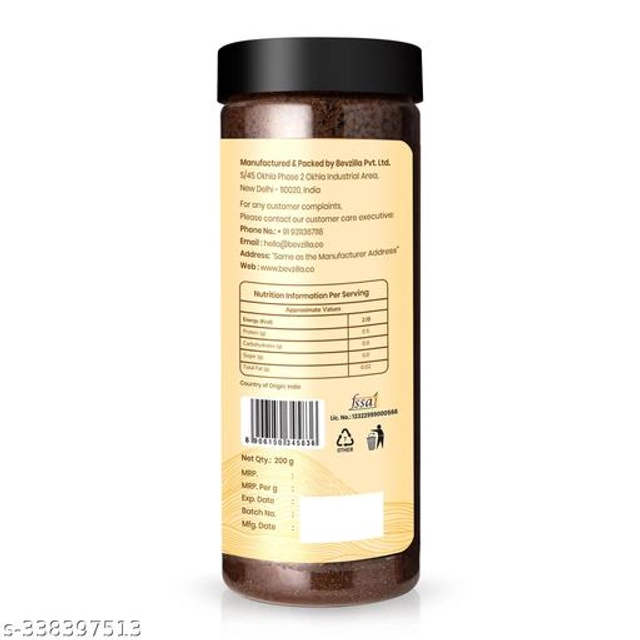 Bevzilla Instant Butterscotch Coffee Powder (200 g)