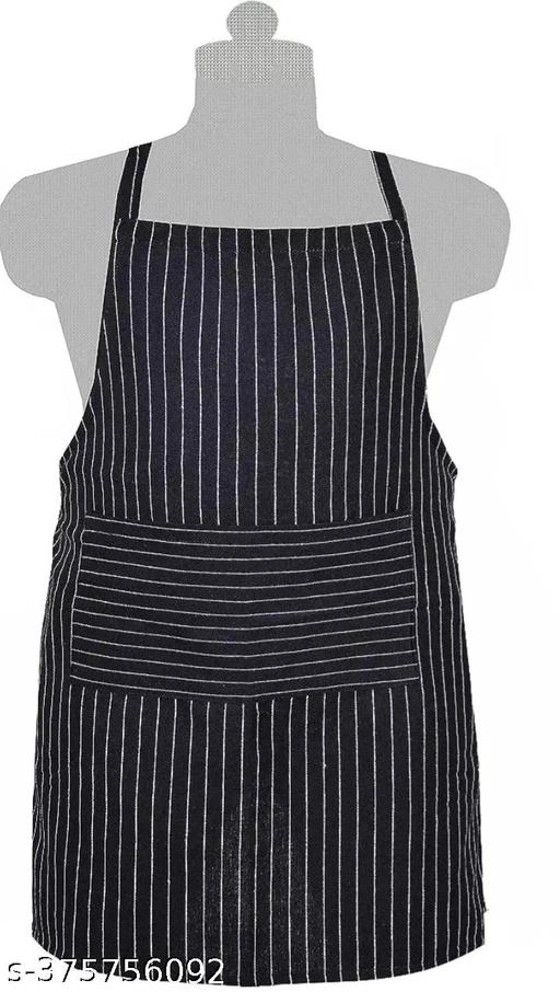 Cotton Apron for Men & Women (Black)